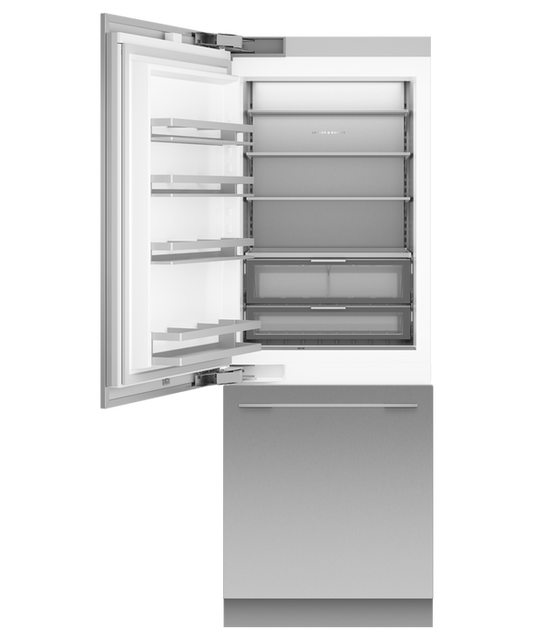 76cm Series 11 Integrated Refrigerator Freezer Ice & Water - Panel Ready